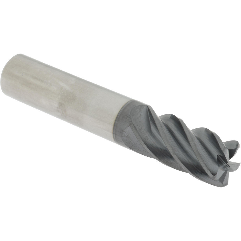 Accupro 311715 Corner Radius End Mill 5/8" Dia, 1-1/4" LOC, 38 deg Helix, Corner Radius End, Centercutting Series HS
