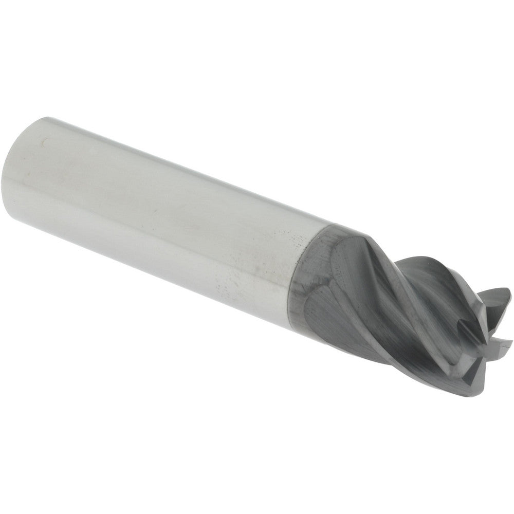 Accupro 311699 Corner Radius End Mill 5/8" Dia, 3/4" LOC, 38 deg Helix, Corner Radius End, Centercutting Series HS
