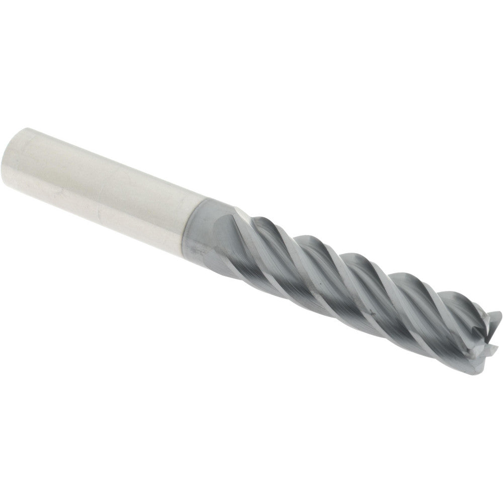 Accupro 311681 Corner Radius End Mill 1/2" Dia, 2" LOC, 38 deg Helix, Corner Radius End, Centercutting Series HS
