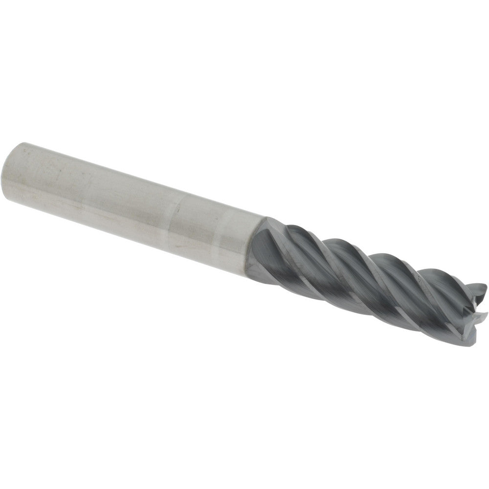 Accupro 311658 Corner Radius End Mill 1/2" Dia, 1-5/8" LOC, 38 deg Helix, Corner Radius End, Centercutting Series HS