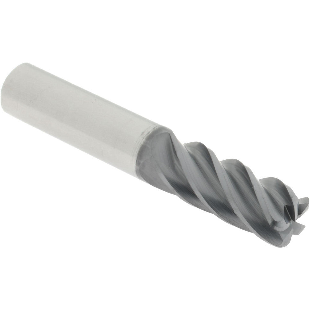 Accupro 311644 Corner Radius End Mill 1/2" Dia, 1-1/4" LOC, 38 deg Helix, Corner Radius End, Centercutting Series HS