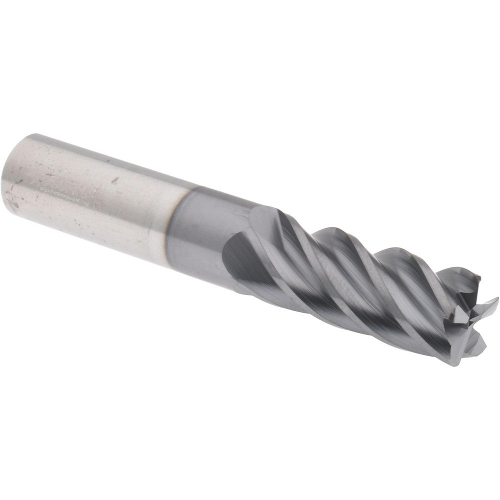 Accupro 311640 Corner Radius End Mill 1/2" Dia, 1-1/4" LOC, 38 deg Helix, Corner Radius End, Centercutting Series HS