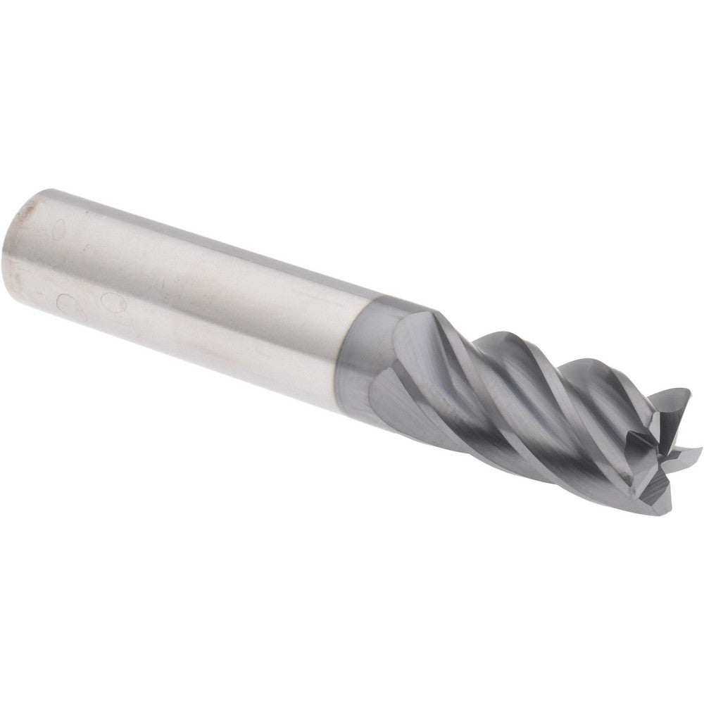 Accupro 311615 Corner Radius End Mill 1/2" Dia, 1" LOC, 38 deg Helix, Corner Radius End, Centercutting Series HS