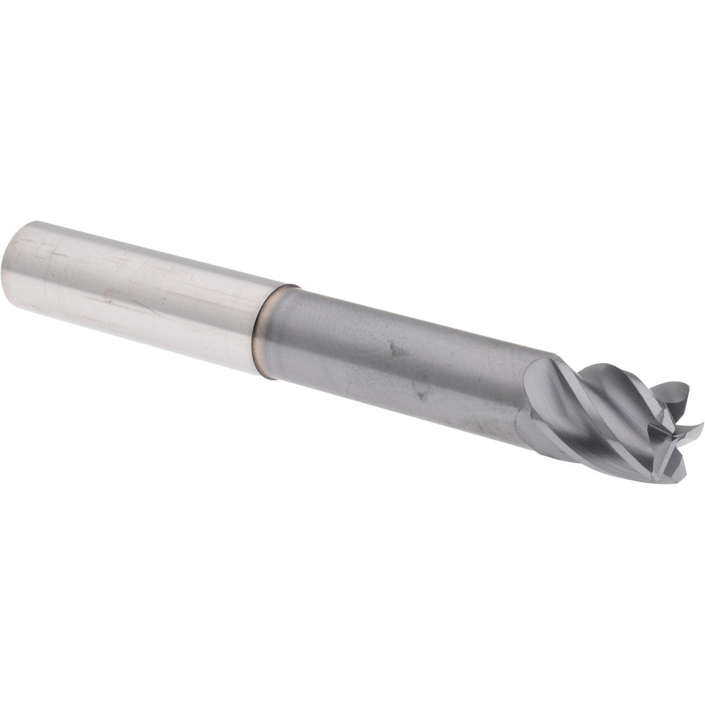 Accupro 312203 Corner Radius End Mill 1/2" Dia, 5/8" LOC, 38 deg Helix, Corner Radius End, Centercutting Series HS