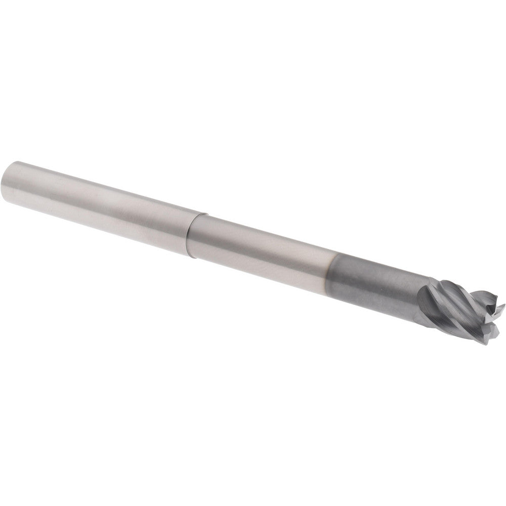 Accupro 312217 Corner Radius End Mill 1/2" Dia, 5/8" LOC, 38 deg Helix, Corner Radius End, Centercutting Series HS
