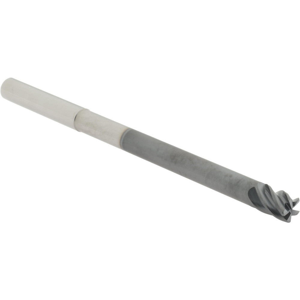 Accupro 312174 Corner Radius End Mill 3/8" Dia, 1/2" LOC, 38 deg Helix, Corner Radius End, Centercutting Series HS