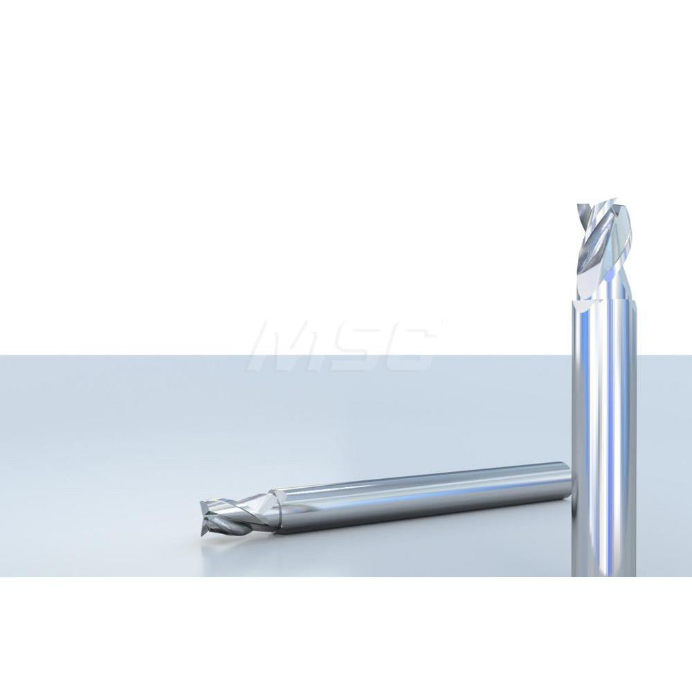 GWS 101043 Square End Mill 5.4 mm Dia, 0.2" LOC, 3 Flutes, Solid Carbide