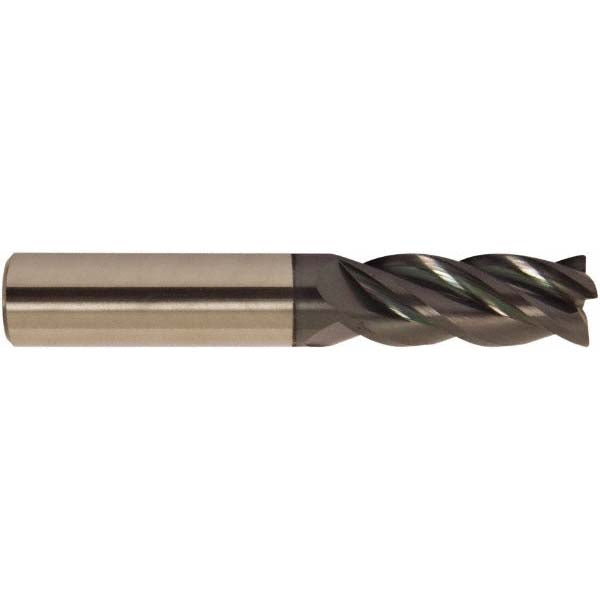 Accupro 95170036 Square End Mill 5/8" Dia, 3-1/4" LOC, 4 Flute, Solid Carbide
