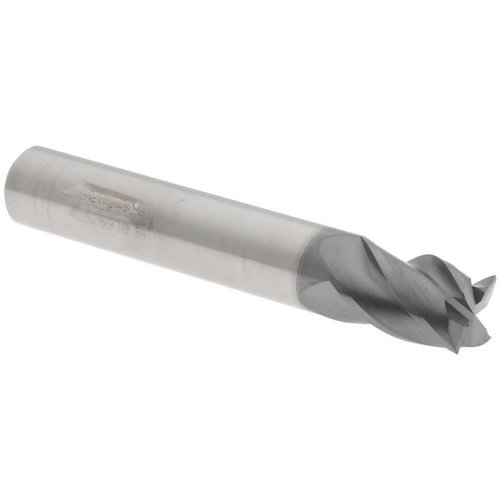 Accupro 310154 Square End Mill 5/16" Dia, 7/16" LOC, 4 Flute, Solid Carbide
