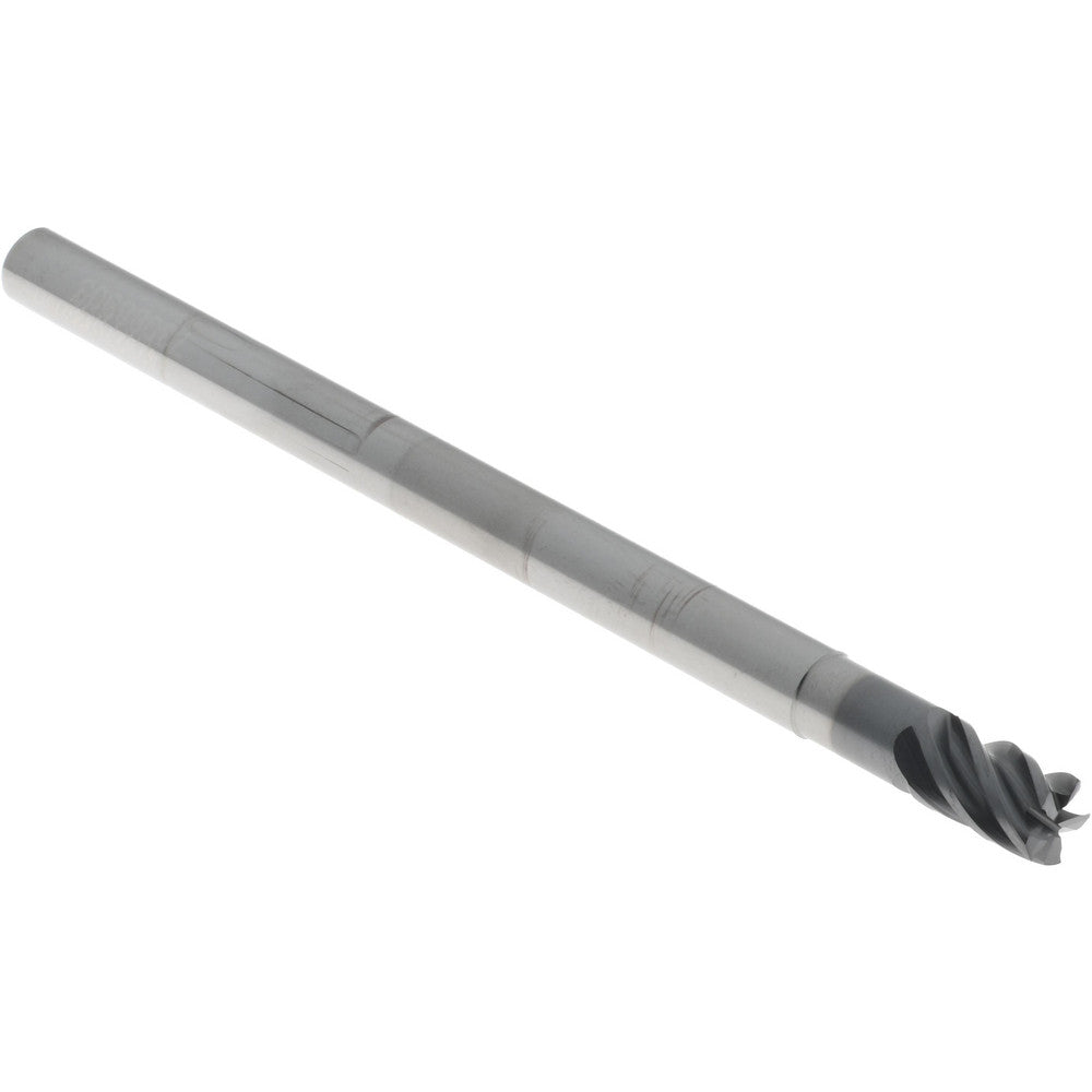 Accupro 312073 Square End Mill 1/4" Dia, 3/8" LOC, 5 Flute, Solid Carbide