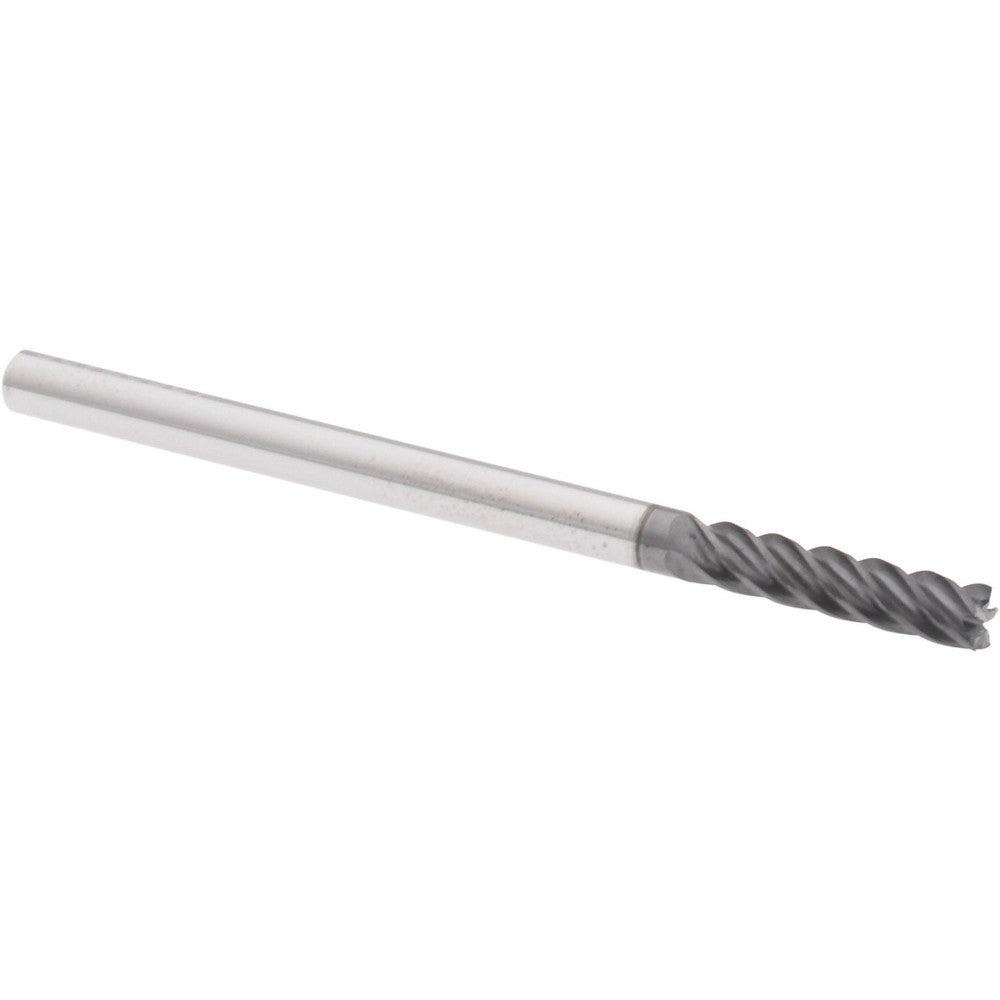Accupro 311358 Square End Mill 1/8" Dia, 1/2" LOC, 5 Flute, Solid Carbide