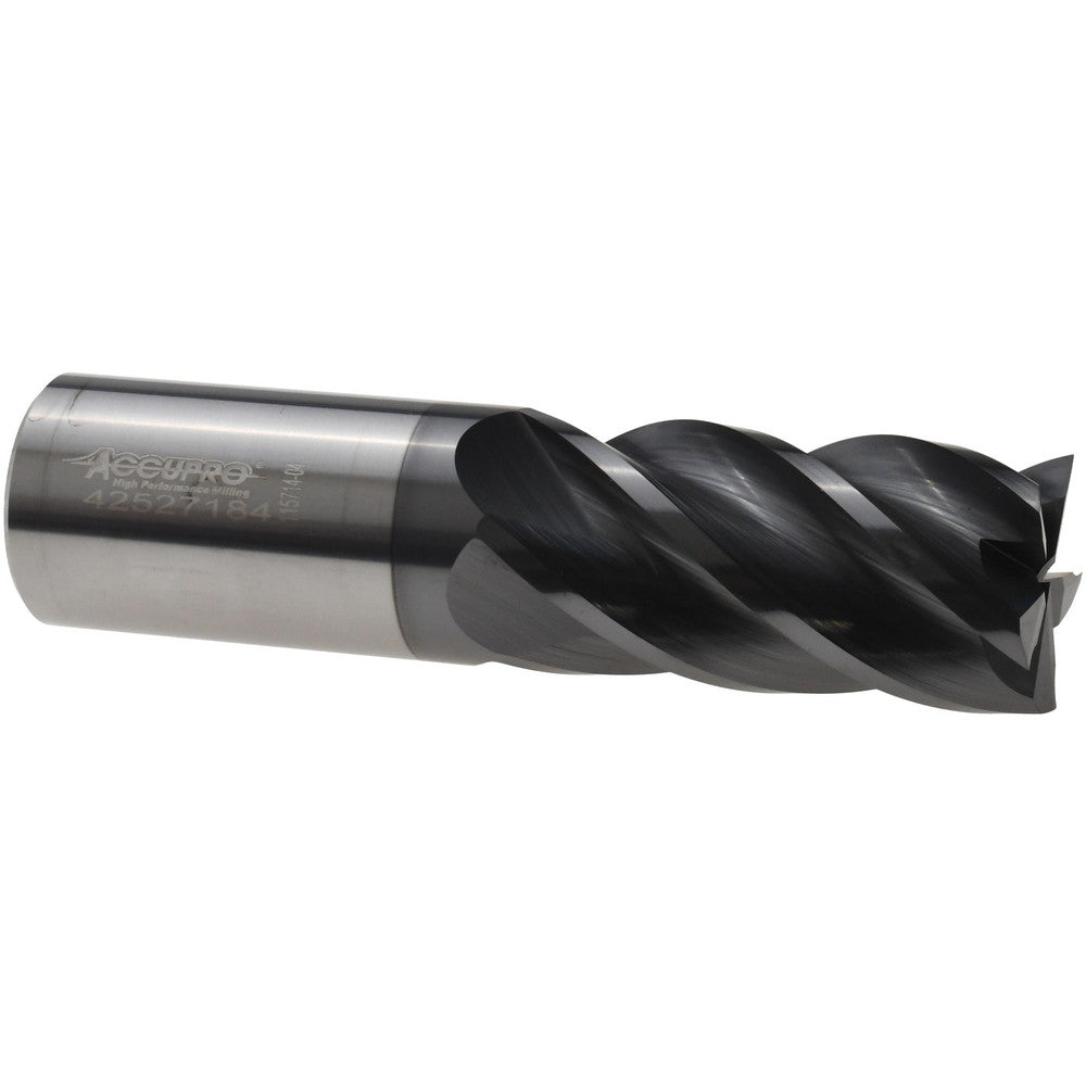 Accupro 311872 Square End Mill 1" Dia, 2" LOC, 5 Flute, Solid Carbide