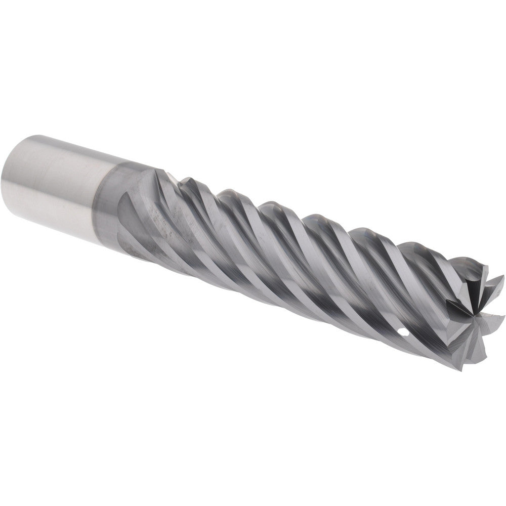Accupro 95169821 Square End Mill 1-1/4" Dia, 5" LOC, 7 Flute, Solid Carbide