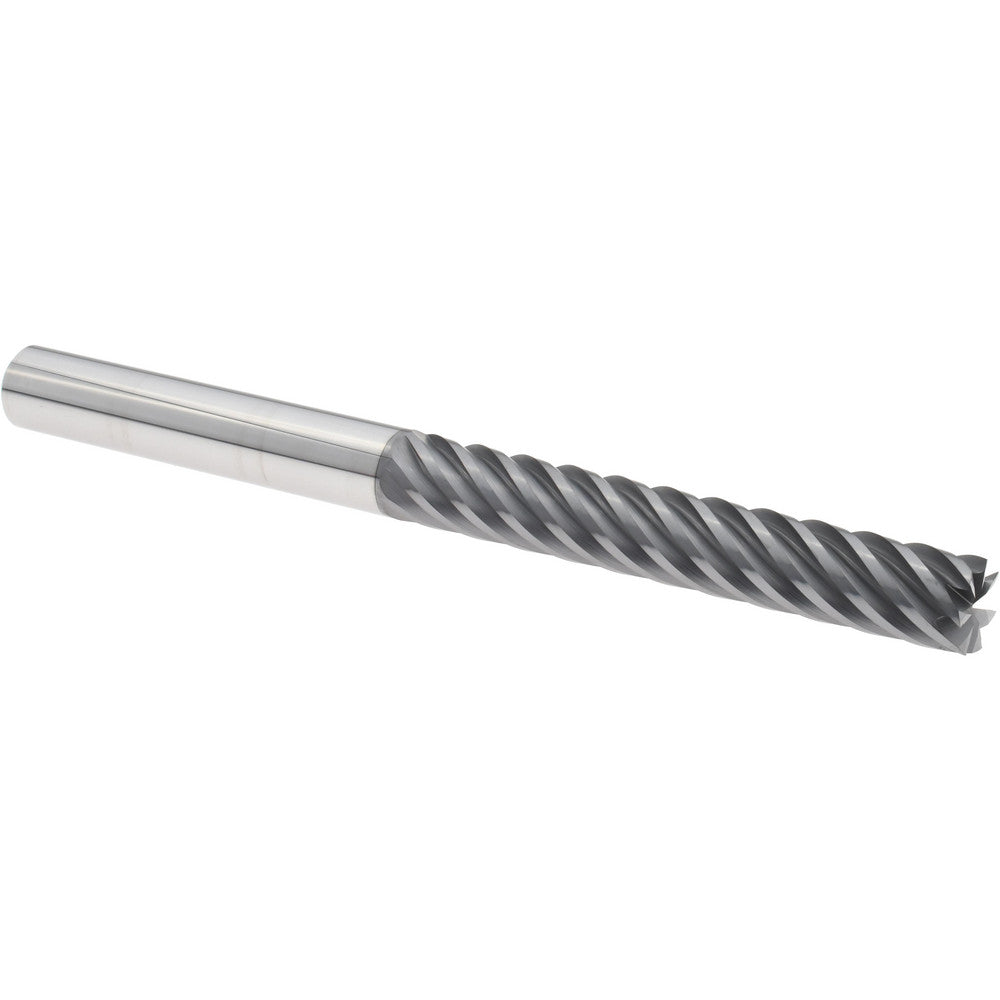 Accupro 312657 Square End Mill 1/2" Dia, 3-1/4" LOC, 7 Flute, Solid Carbide