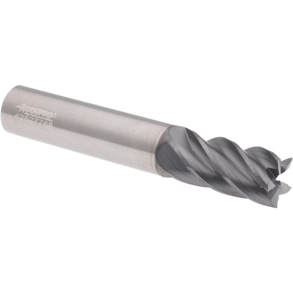 Accupro 311613 Roughing & Finishing End Mill 1/2" Dia, 5 Flute, Solid Carbide