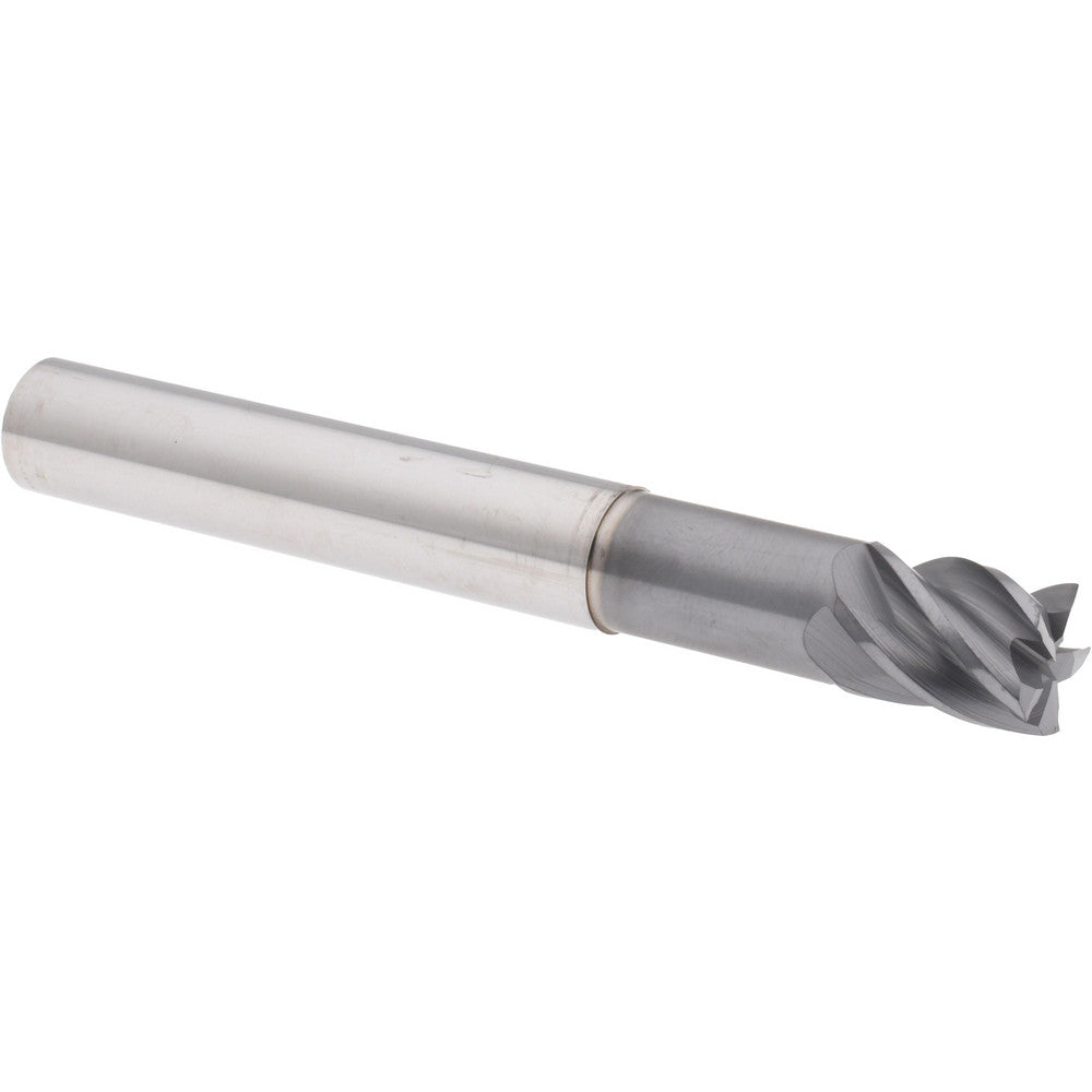 Accupro 312182 Square End Mill 1/2" Dia, 5/8" LOC, 5 Flute, Solid Carbide
