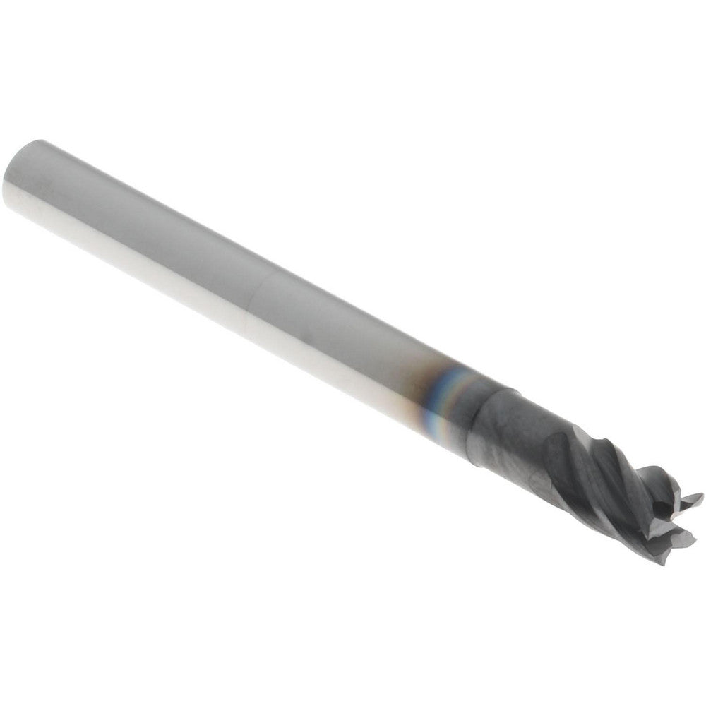 Accupro 312038 Square End Mill 3/16" Dia, 1/4" LOC, 5 Flute, Solid Carbide