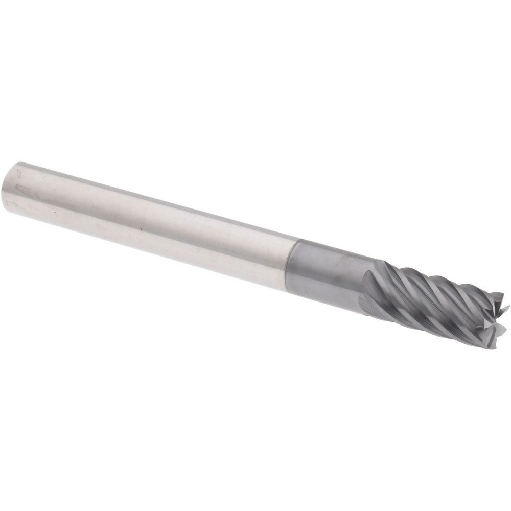 Accupro 95169771 Square End Mill 1/4" Dia, 1/2" LOC, 7 Flute, Solid Carbide