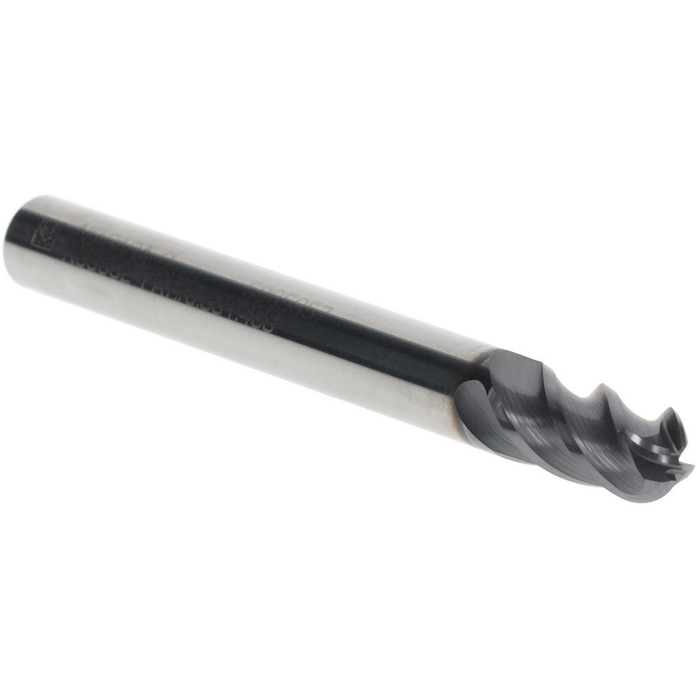 Seco 03083983 Ball End Mill 6.00 mm Dia, 12.00 mm LOC, 4 Flute, Solid Carbide