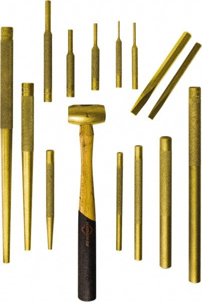 Mayhew 61369 15 Piece Punch & Chisel Set