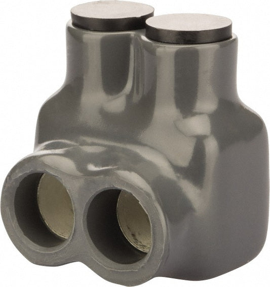 POLARIS nsi ITG-1B 10 to 1 AWG, Class I, K & M Wire Compatible, Aluminum, Hex Split Bolt Connector