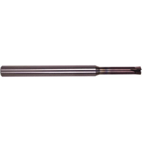 Millstar HFI40187HSN Corner Radius End Mill Head 3/16" Dia, 1/8" LOC, 4 Flutes
