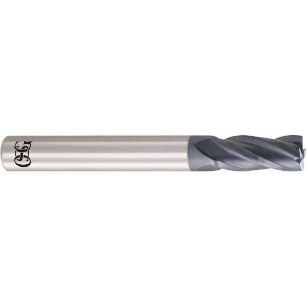 OSG 3130535 Square End Mill 3.50 mm Dia, 10.00 mm LOC, 4 Flute, Solid Carbide