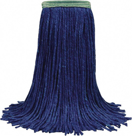 O-Cedar 97273 Wet Mop Cut Side Loading, Large, Blue Mop, Cotton & Synthetic