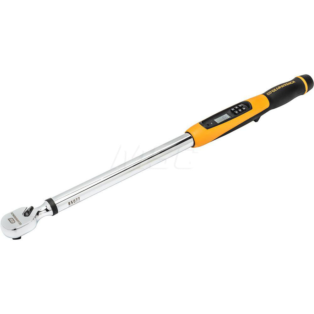 GEARWRENCH 85077 Torque Wrench Square Drive, Foot Pound, Inch Pound, Kilogram, Force Centimeter, Kilogram Force Meter & Newton Meter