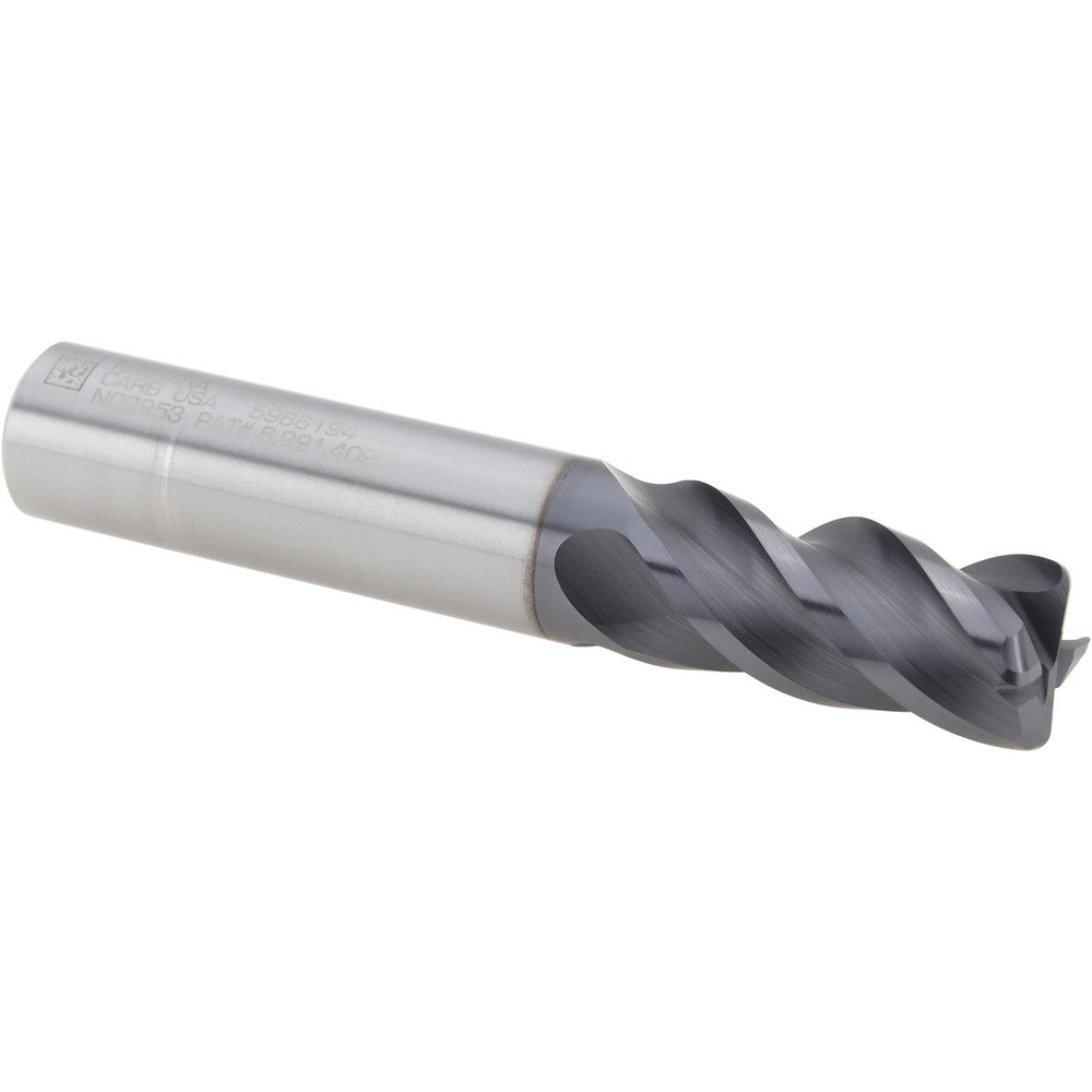 Seco 03084173 Corner Radius End Mill 1/2" Dia, 1" LOC, 0.0600" Radius, 4 Flute, Solid Carbide