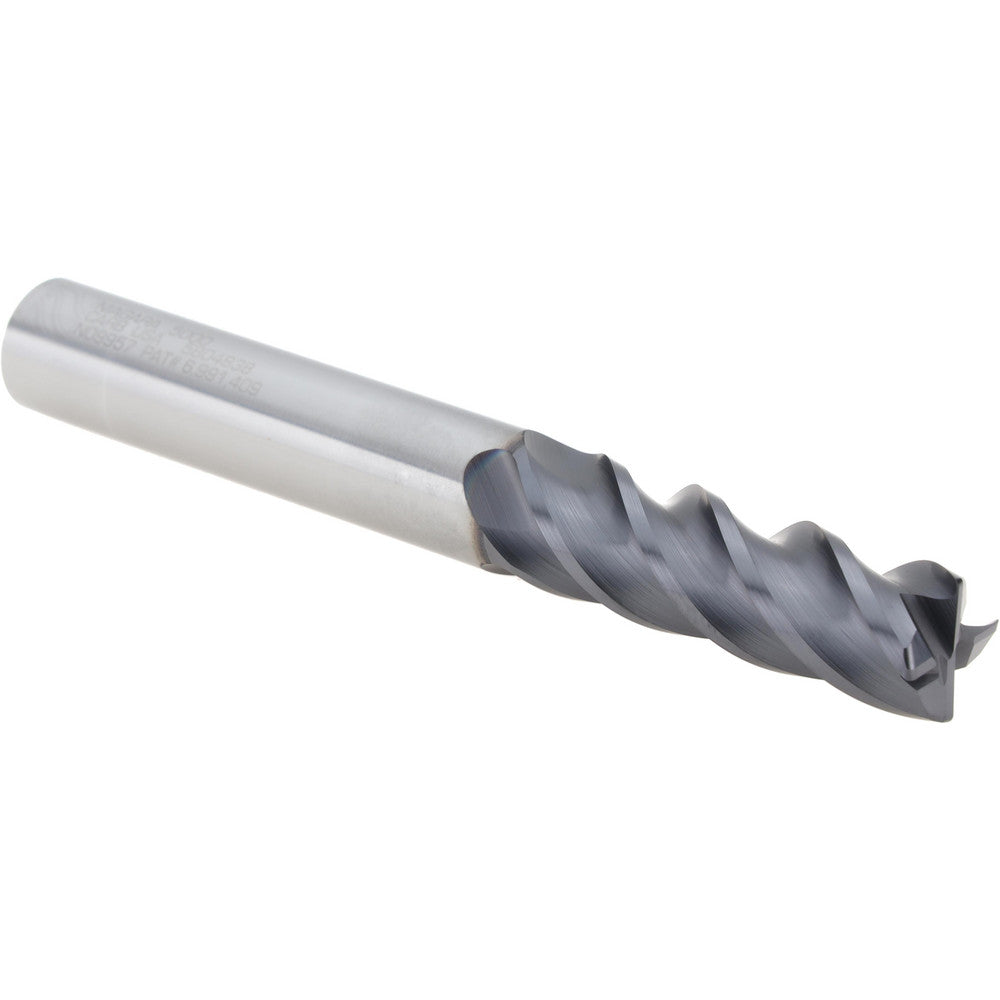 Seco 03084177 Corner Radius End Mill 1/2" Dia, 1-1/2" LOC, 0.0300" Radius, 4 Flute, Solid Carbide