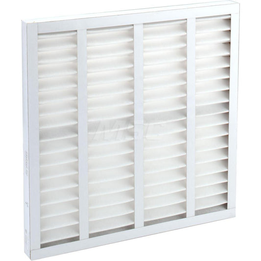 Pro-Source PS21146 Pleated Air Filter Wireless Pleated, MERV 8, Synthetic, 35% Efficient, 24" High, 24" Wide, 2" Deep