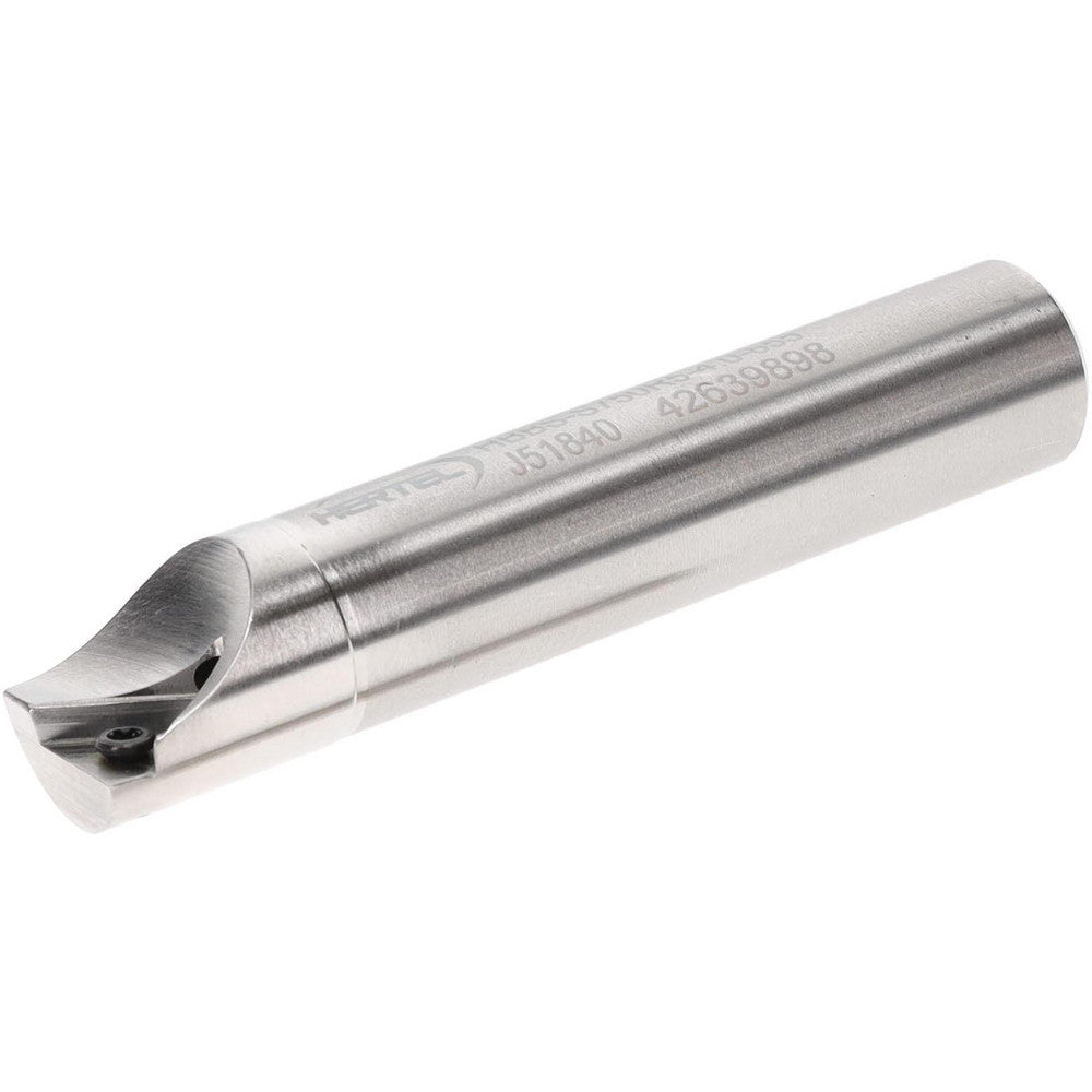 Hertel H59870402 Indexable Boring Bar HBBS-S750R5-4.0-855, 0.8550" Min Bore, Right Hand, Steel