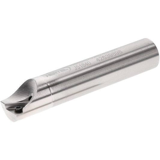 Hertel H59870402 Indexable Boring Bar HBBS-S750R5-4.0-855, 0.8550" Min Bore, Right Hand, Steel