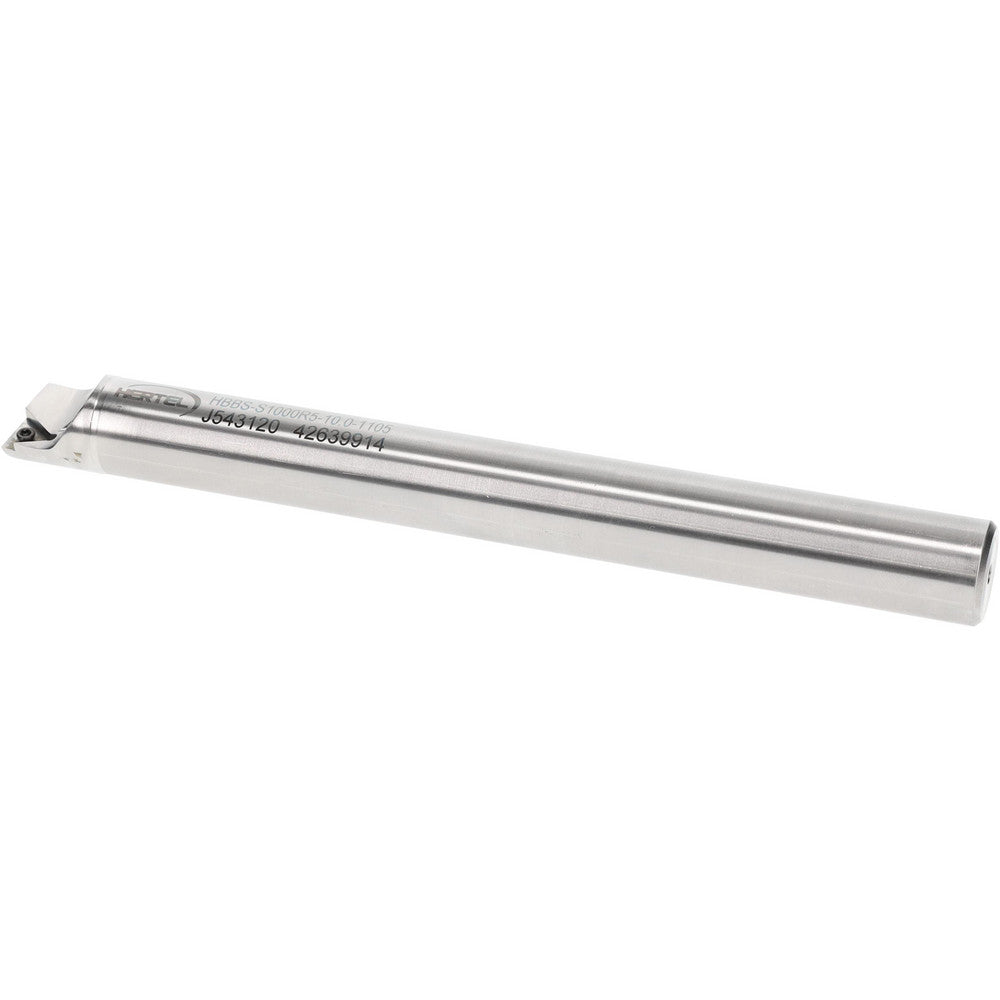 Hertel H59870543 Indexable Boring Bar HBBS-S1000R5-10.0-1105, 1.1050" Min Bore, Right Hand, Steel