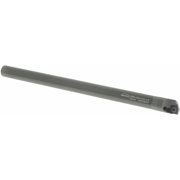 Hertel H08614893 Indexable Boring Bar HBBQ-C375L3-6.0-.415, 0.4150" Min Bore, Left Hand, Solid Carbide