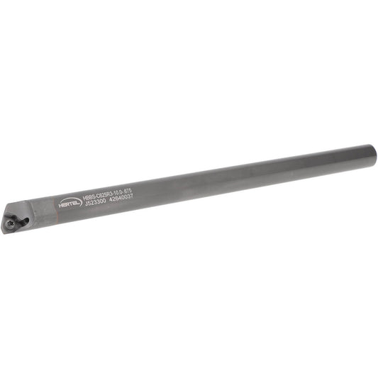 Hertel H08614984 Indexable Boring Bar HBBS-C625R3-10.0-.675, 0.6750" Min Bore, Right Hand, Solid Carbide