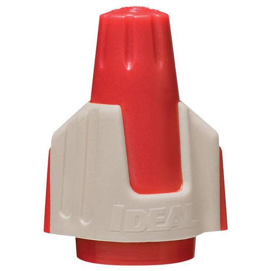 Ideal 30-244J Wing Twist-On Wire Connector Red & Yellow, Flame-Retardant, 2 AWG