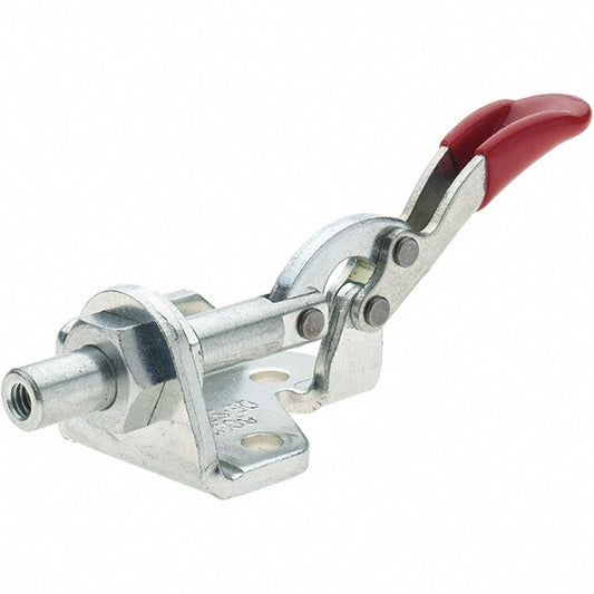 De-Sta-Co 6001 Standard Straight Line Action Clamp 150.62 lb Load Capacity, 0.63" Plunger Travel, Flanged Base, Carbon Steel