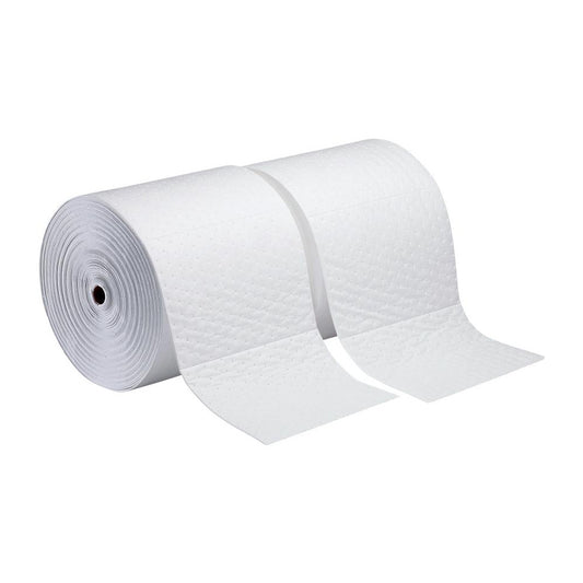 New Pig MAT425 Pads, Rolls & Mats Product Type Roll  Application Oil Only  Overall Length (Feet) 150.00  Width (Decimal Inch - 4 Decimals) 15.0000  Material Polypropylene  Fluids Absorbed Oil Fuel Oil Based Liquids