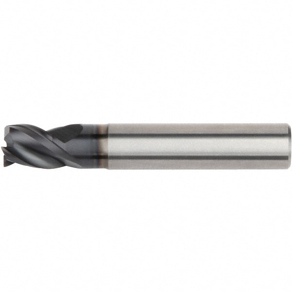 Kennametal 4090567 0.1102" Mill Diam, 12mm LOC, 3 Flute Solid Carbide Keyway End Mill