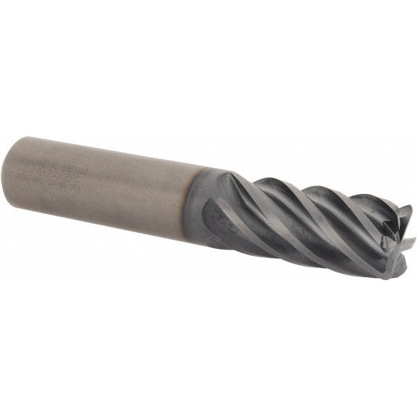 Kennametal 5374997 Corner Radius End Mill 5/8" Dia, 1-5/8" LOC, 0.12" Radius, 6 Flutes, Solid Carbide