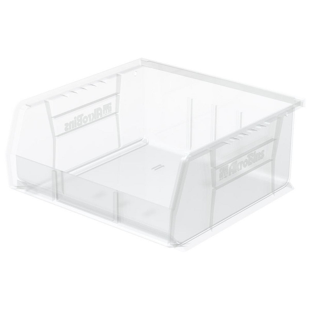 Akro-Mils 30235SCLAR Plastic Hopper Stacking Bin Clear