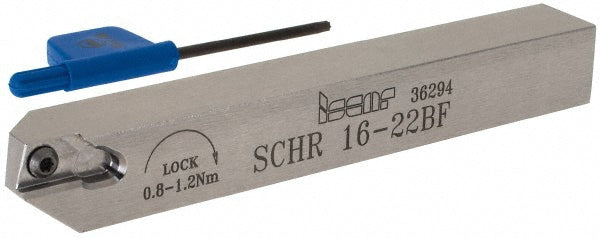 Iscar 2801684 Indexable Grooving Toolholder SCHR16-22BF, External, Right Hand