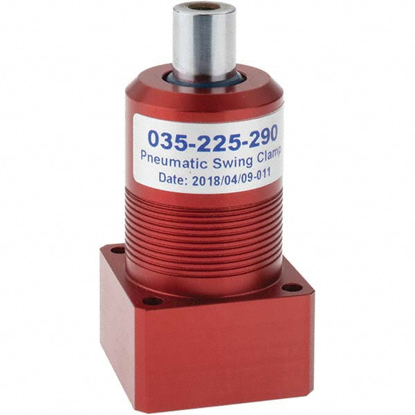 De-Sta-Co 035-225-290 Air Swing Clamp 26.98 lb Clamp Force, Left Hand Swing, 1.05" Stroke, Double Acting