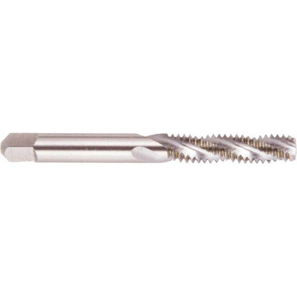 Regal Cutting Tools 008340AS Spiral Flute Tap 1/4-20, UNC, 2 Flute, Bottoming Chamfer, 3B Class of Fit, High-Speed Steel, Bright/Uncoated Finish