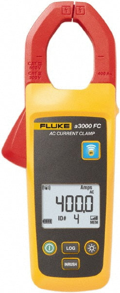 Fluke FLK-A3000FC Wireless Clamp Meter CAT III, 1.3386" Jaw, Clamp On Jaw