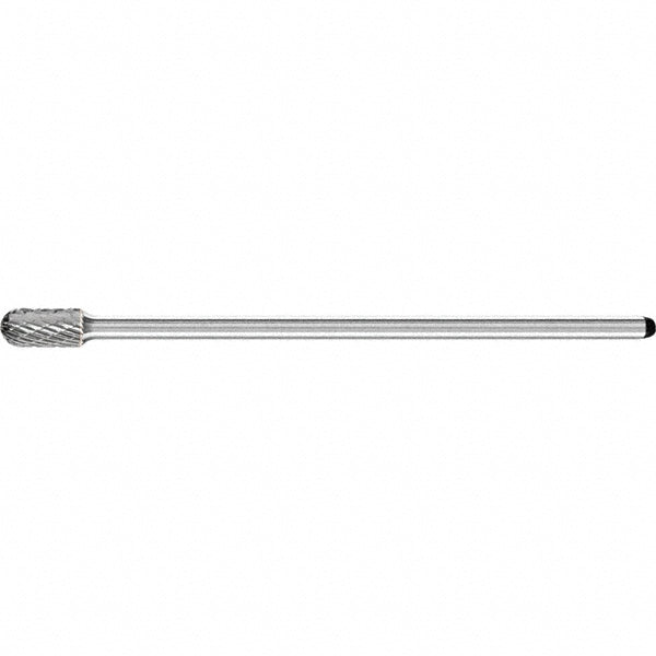 PFERD 21722734 Abrasive Bur SC-3L6, 3/8" Cut Dia, Ball Nose Cylinder, TOUGH Cut