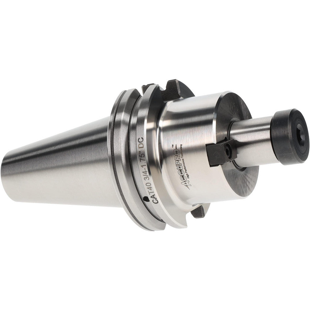 Accupro 771192 Shell Mill Holder CAT40, Dual Contact Taper Shank, 0.75" Pilot
