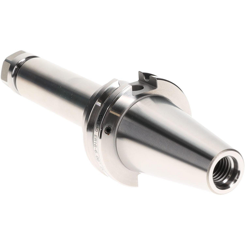 Accupro 771410 Collet Chuck 0.0190 to 0.3930" Capacity, ER16 Collet, Dual Contact Taper Shank